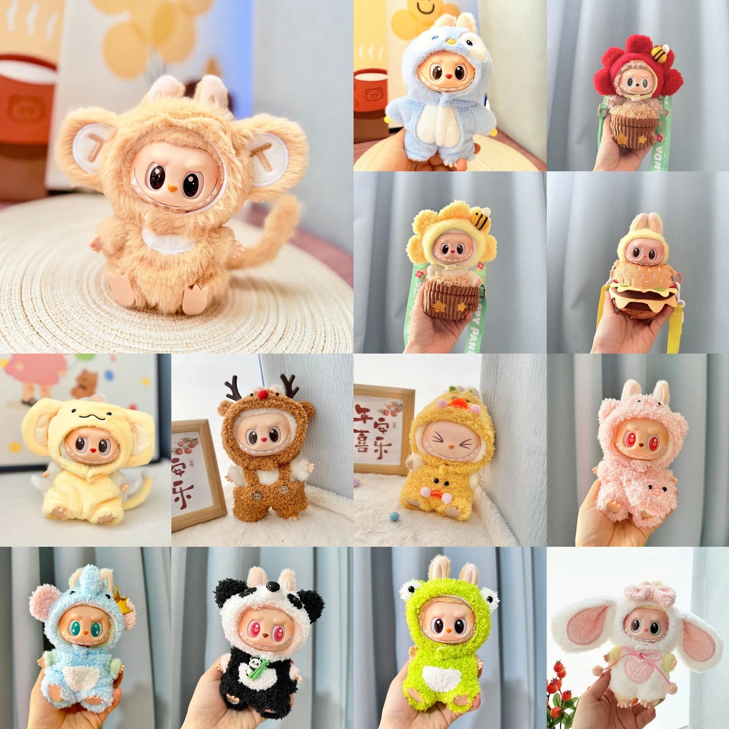 Labubu 17cm Doll Outfit – Exclusive Costumes for Collectors