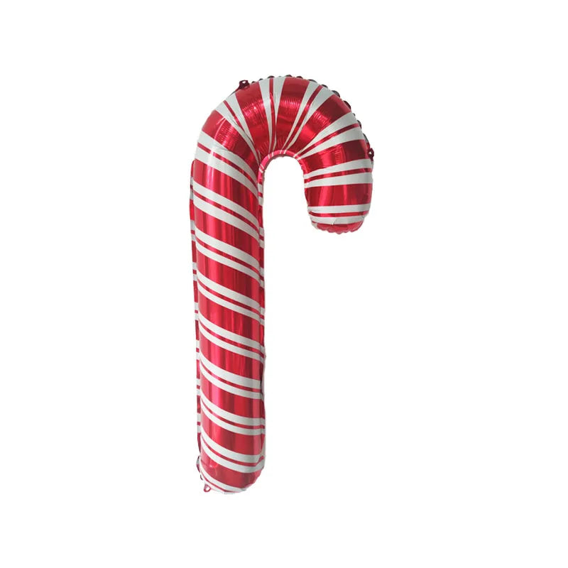 5 Pcs Giant Candy Cane Foil Balloons (85cm)