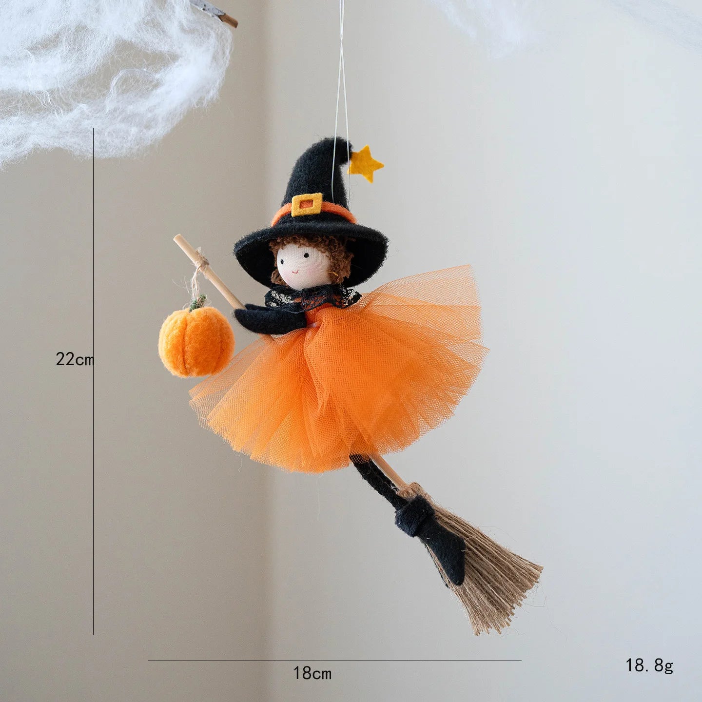 Halloween Pendants: Cat, Witch & Pumpkin