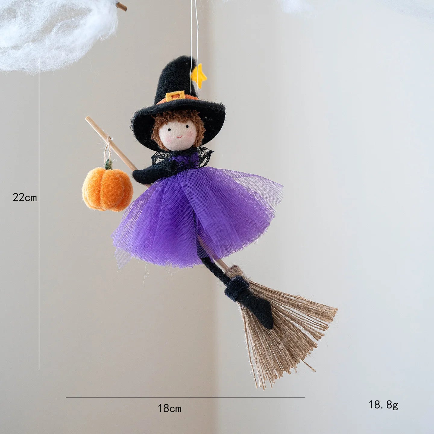 Halloween Pendants: Cat, Witch & Pumpkin