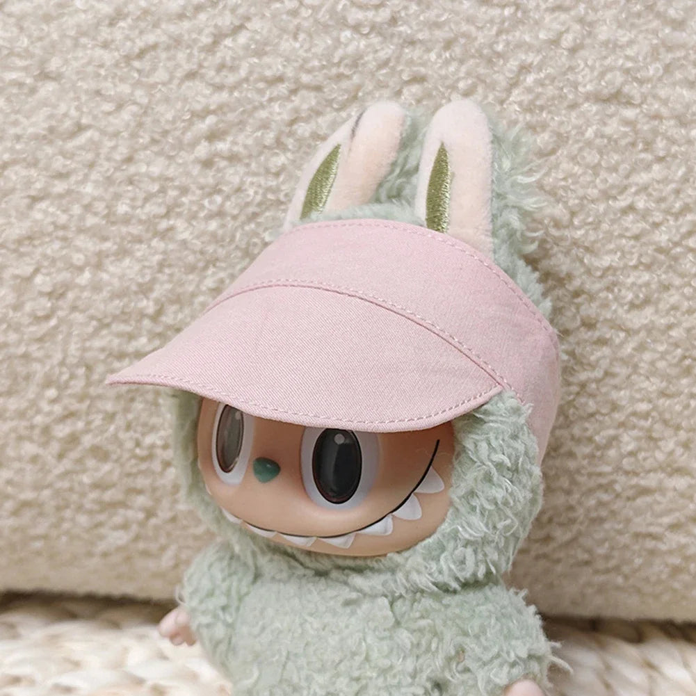 Labubu 17cm Doll Outfit – Tennis Sportswear Set with Cap, Shoes & Racket