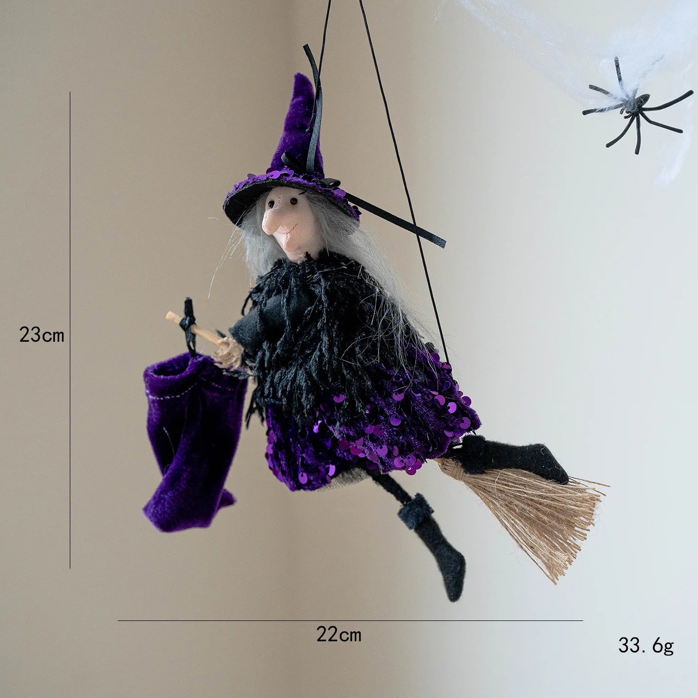 Halloween Pendants: Cat, Witch & Pumpkin
