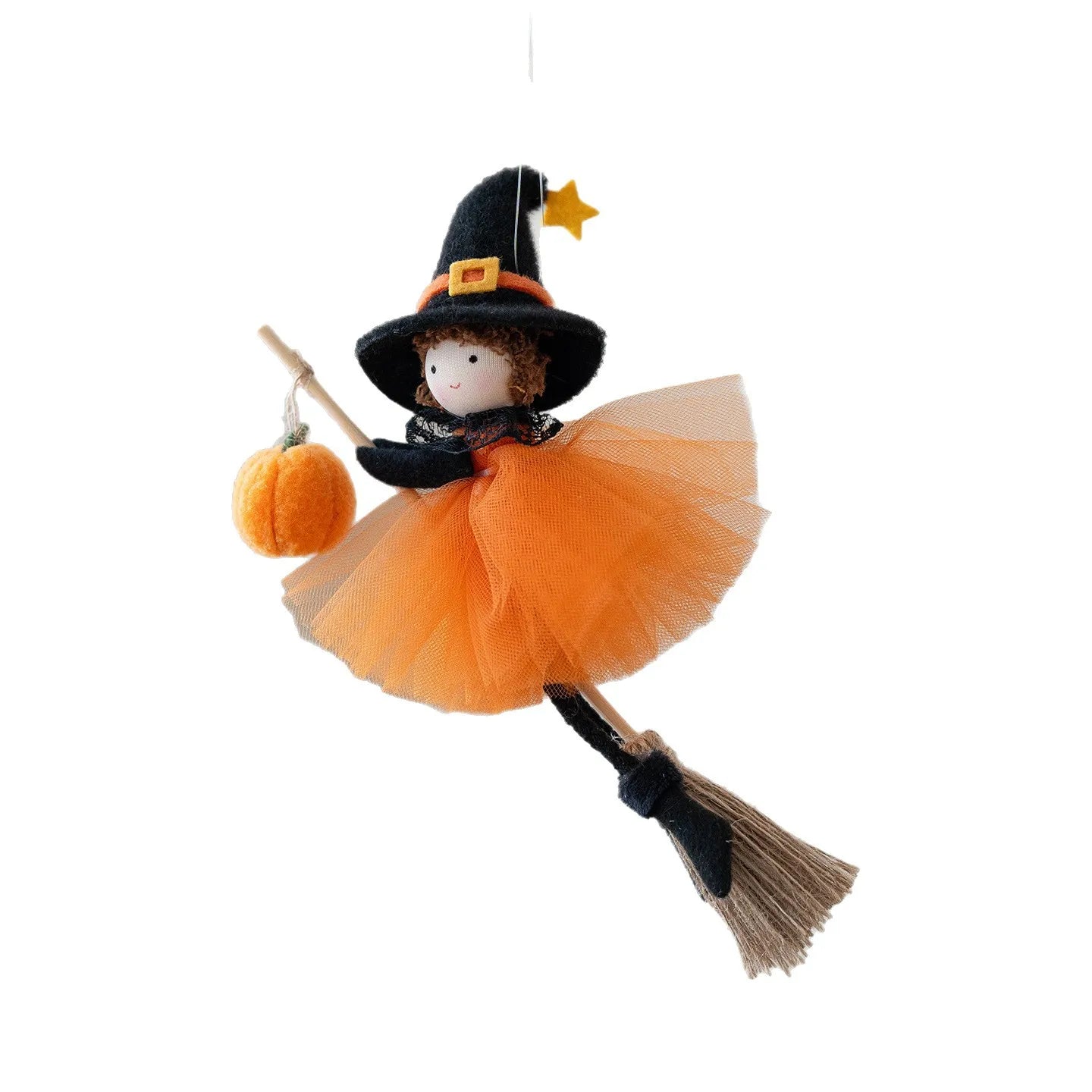Halloween Pendants: Cat, Witch & Pumpkin