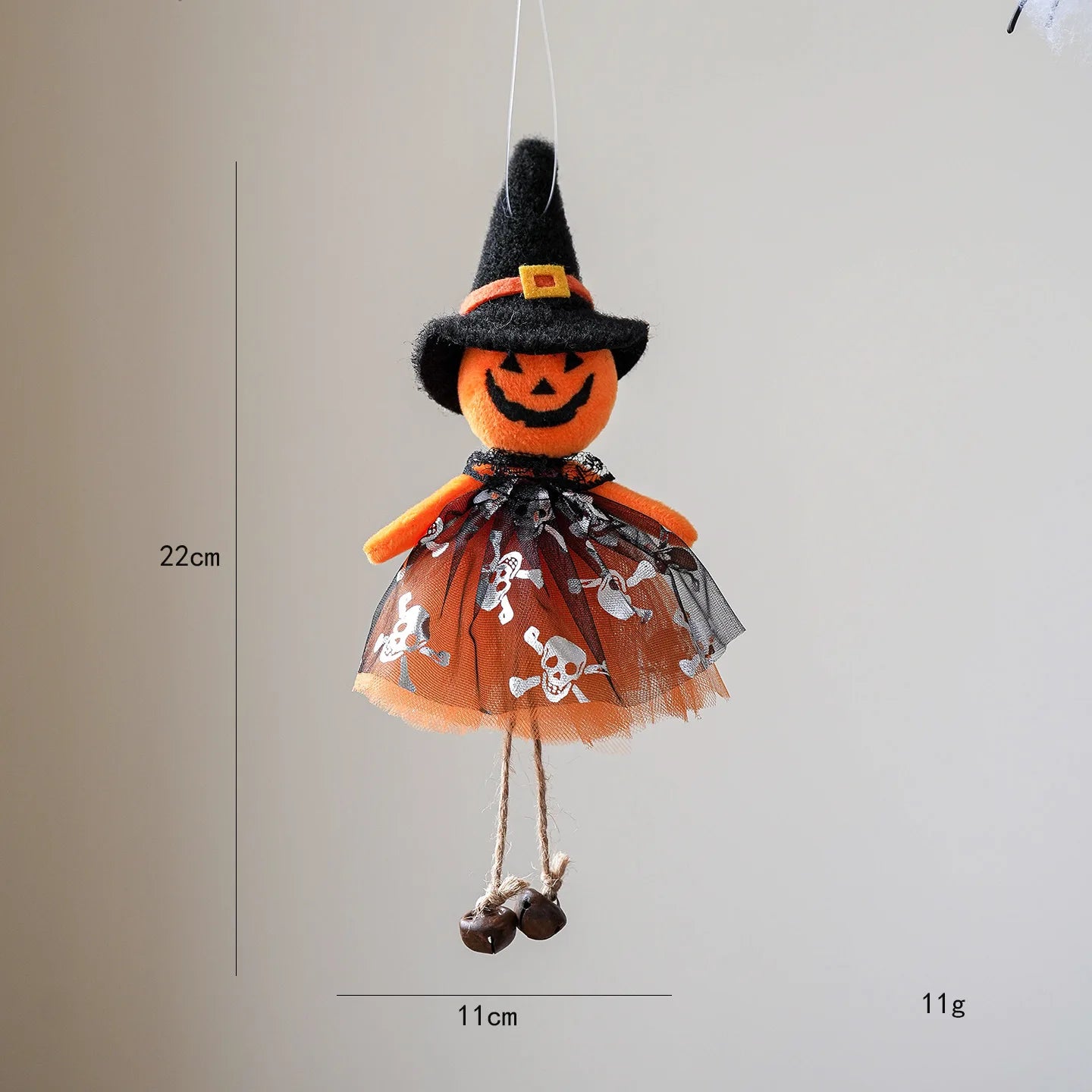 Halloween Pendants: Cat, Witch & Pumpkin