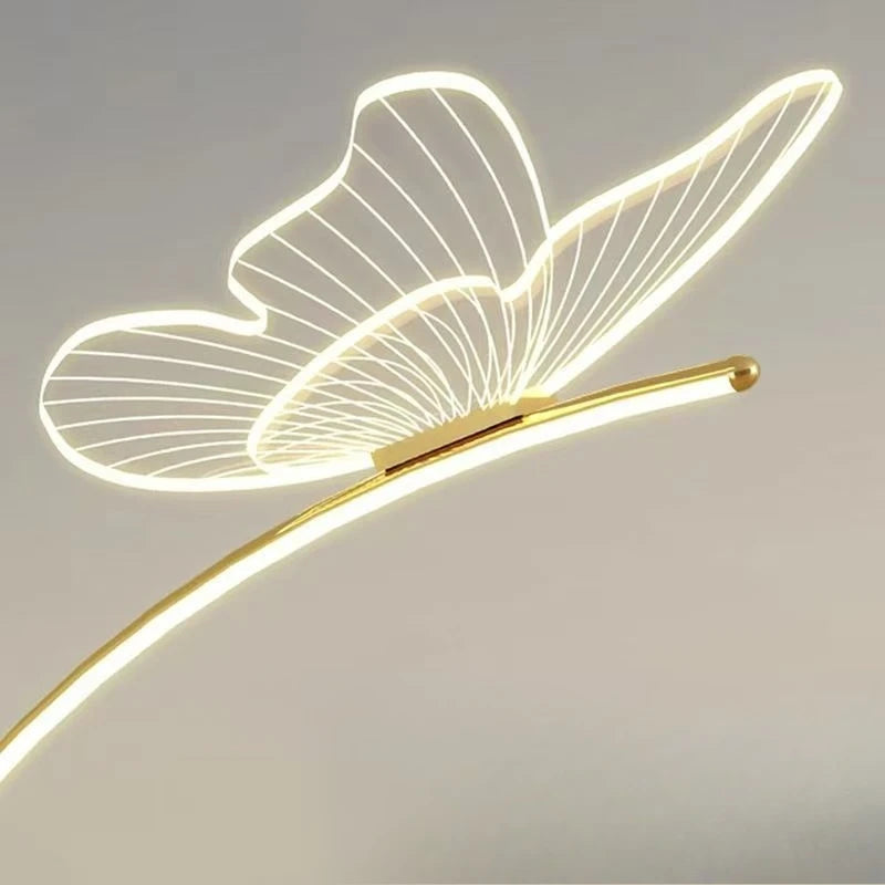 Sculptural Butterfly Lamp — A Poetic Touch of Light and Design