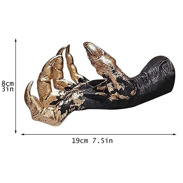 Witch Hand Wall Decor – Creepy Halloween Wall Sculpture