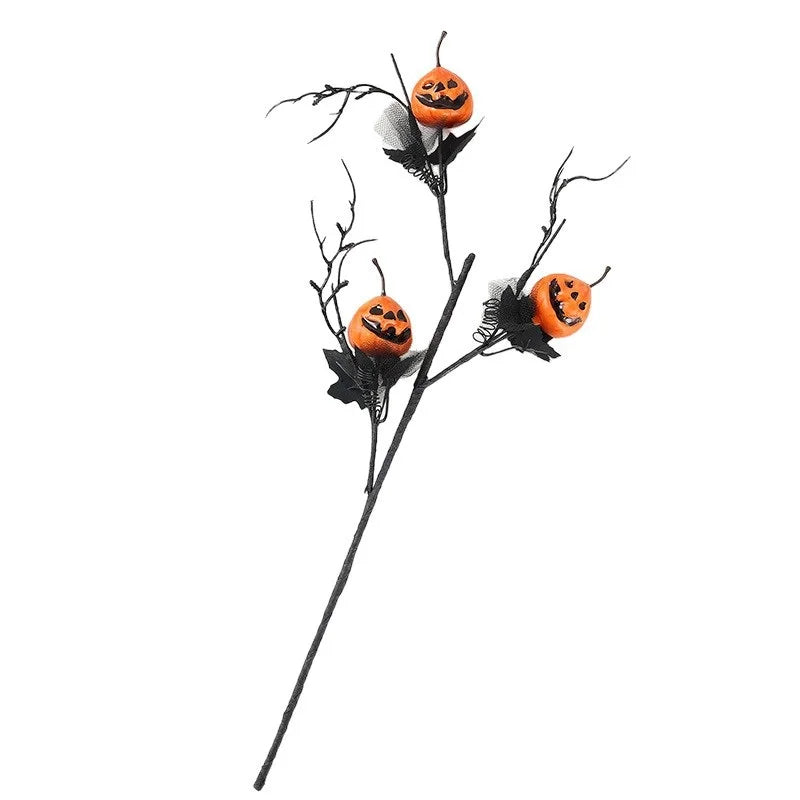 Rustic Pumpkin Bouquet – Haunted Table Centerpiece
