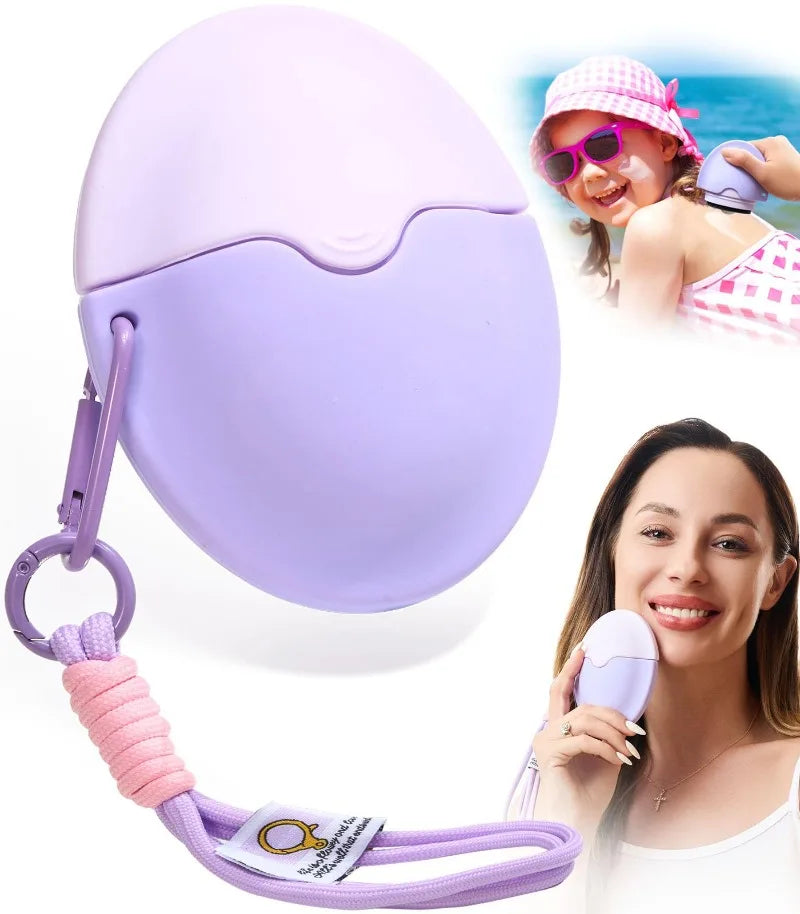 Sunscreen Lotion Roll-On & Sponge Applicator