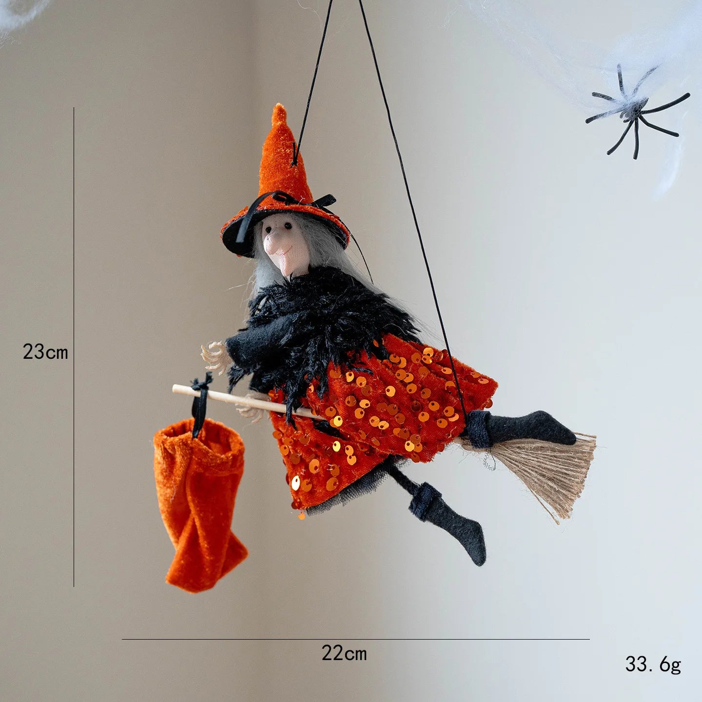 Halloween Pendants: Cat, Witch & Pumpkin