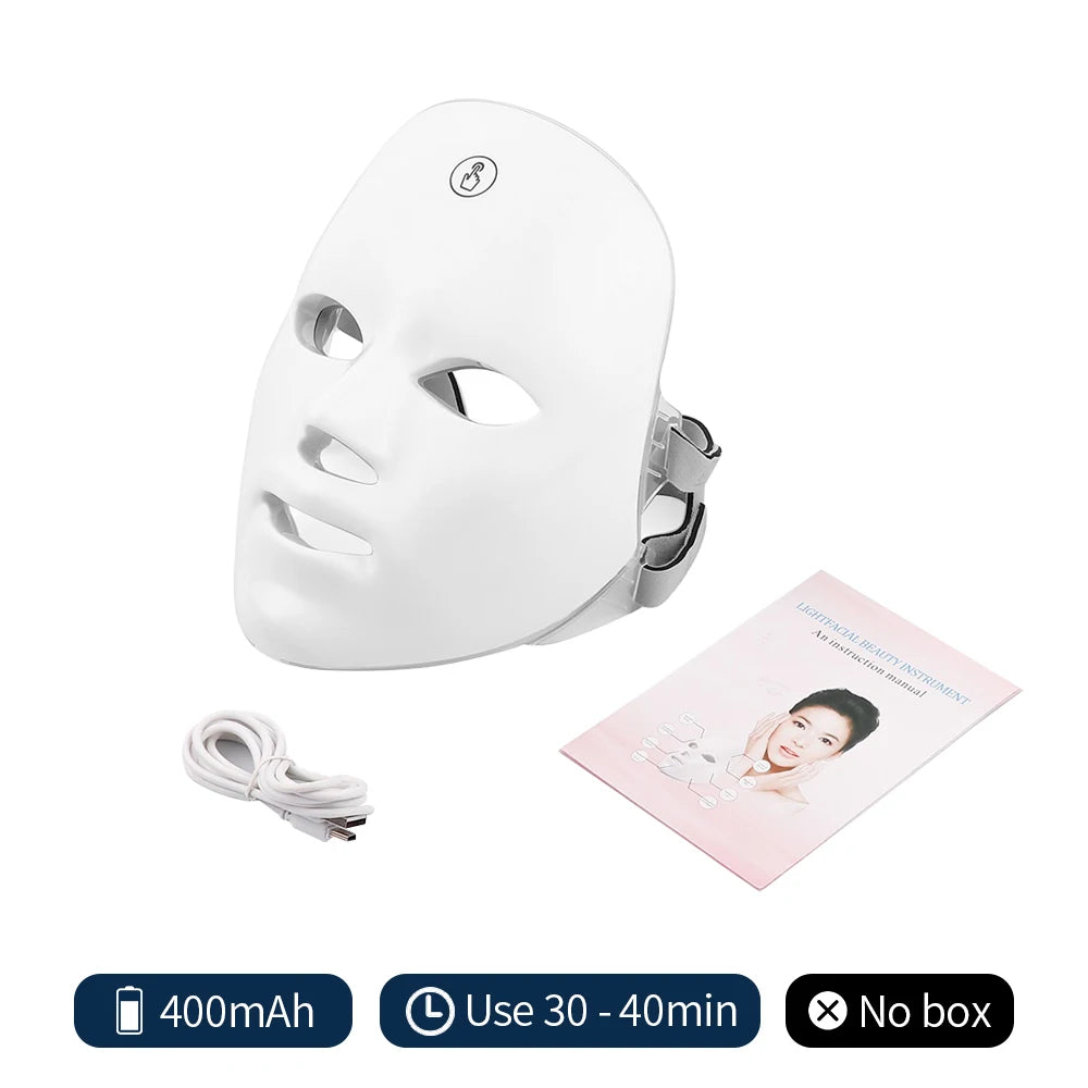 Rechargeable LED Beauty Mask – Anti-Ageing & Whitening