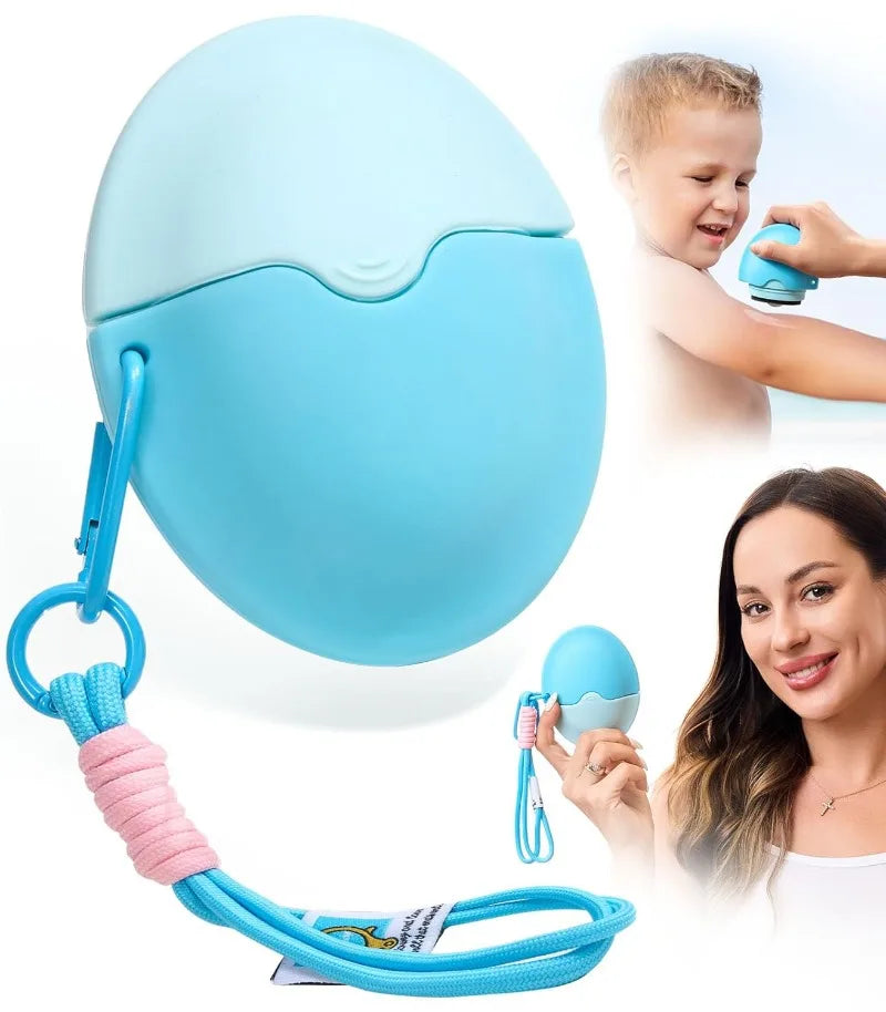 Sunscreen Lotion Roll-On & Sponge Applicator