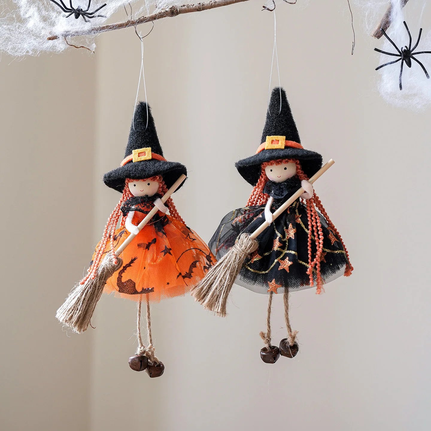 Halloween Pendants: Cat, Witch & Pumpkin