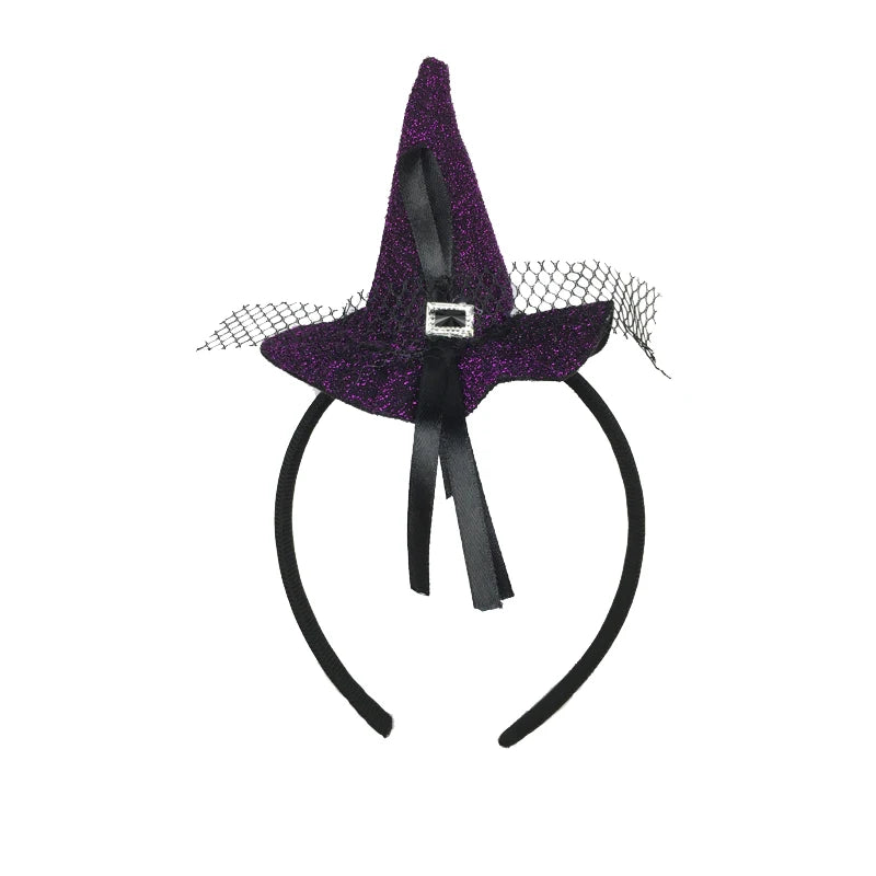Pointed Witch Hat Hairband – Fun Halloween Costume Accessory