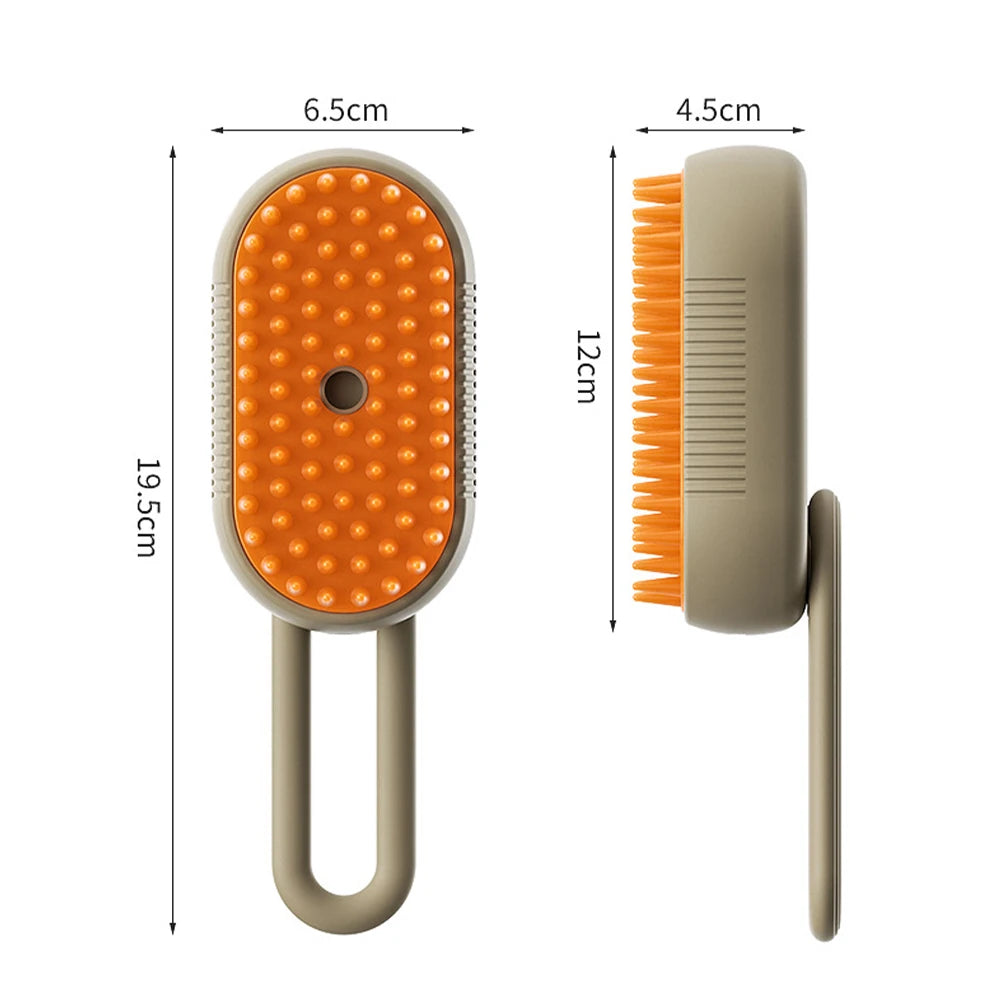 Brosse de toilettage électrique 3 en 1 pour animaux de compagnie, épilation et massage pour chiens et chats