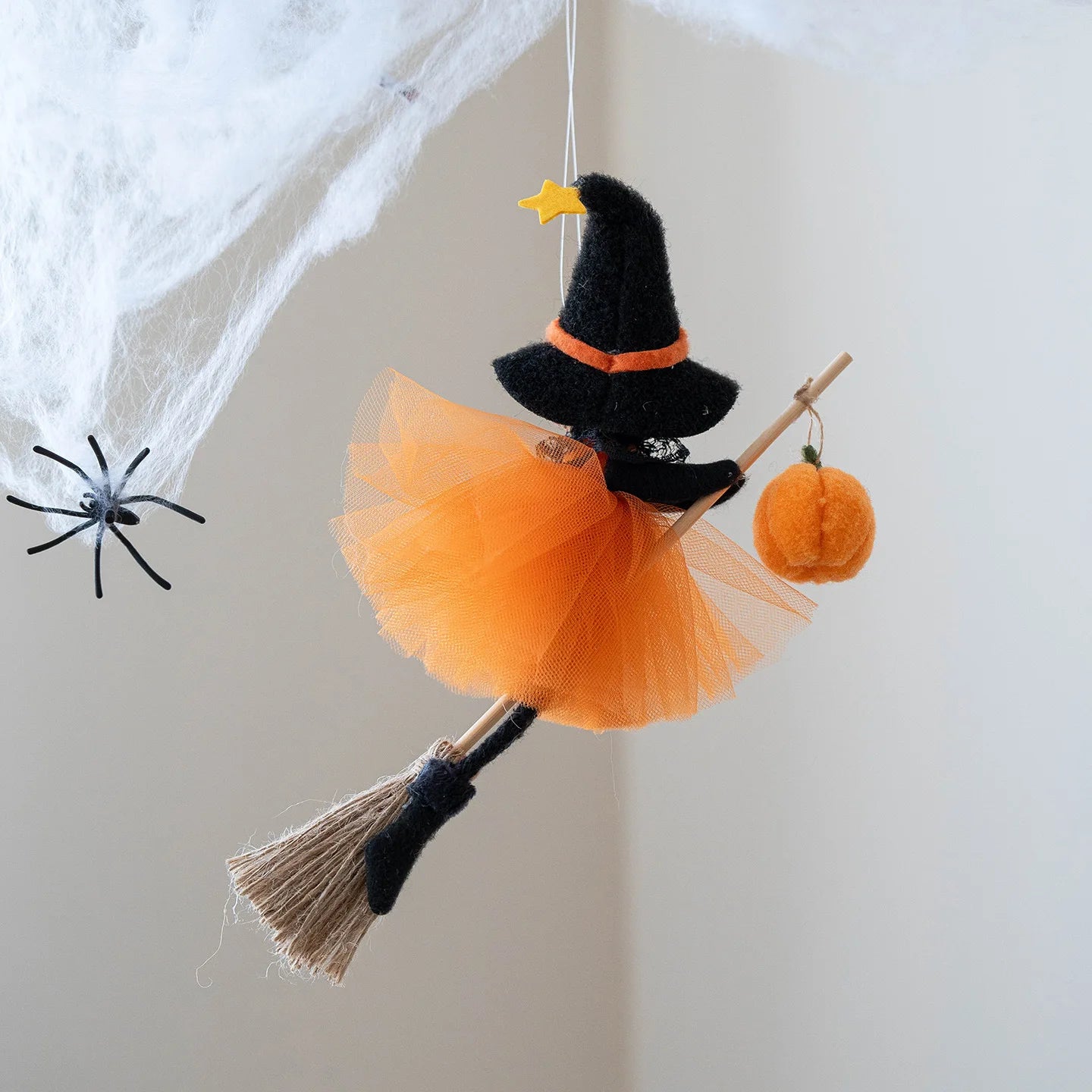 Halloween Pendants: Cat, Witch & Pumpkin