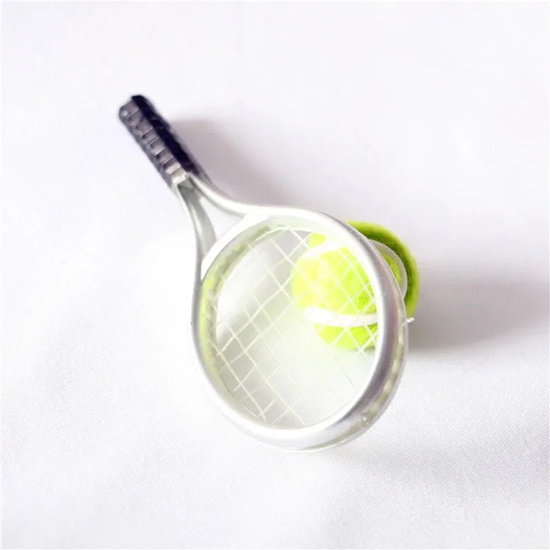 Labubu 17cm Doll Outfit – Tennis Sportswear Set with Cap, Shoes & Racket