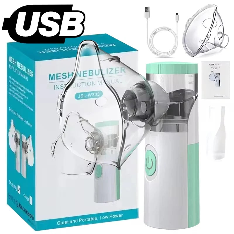 Portable USB Nebulizer – Breathe Easy, Anytime, Anywhere!