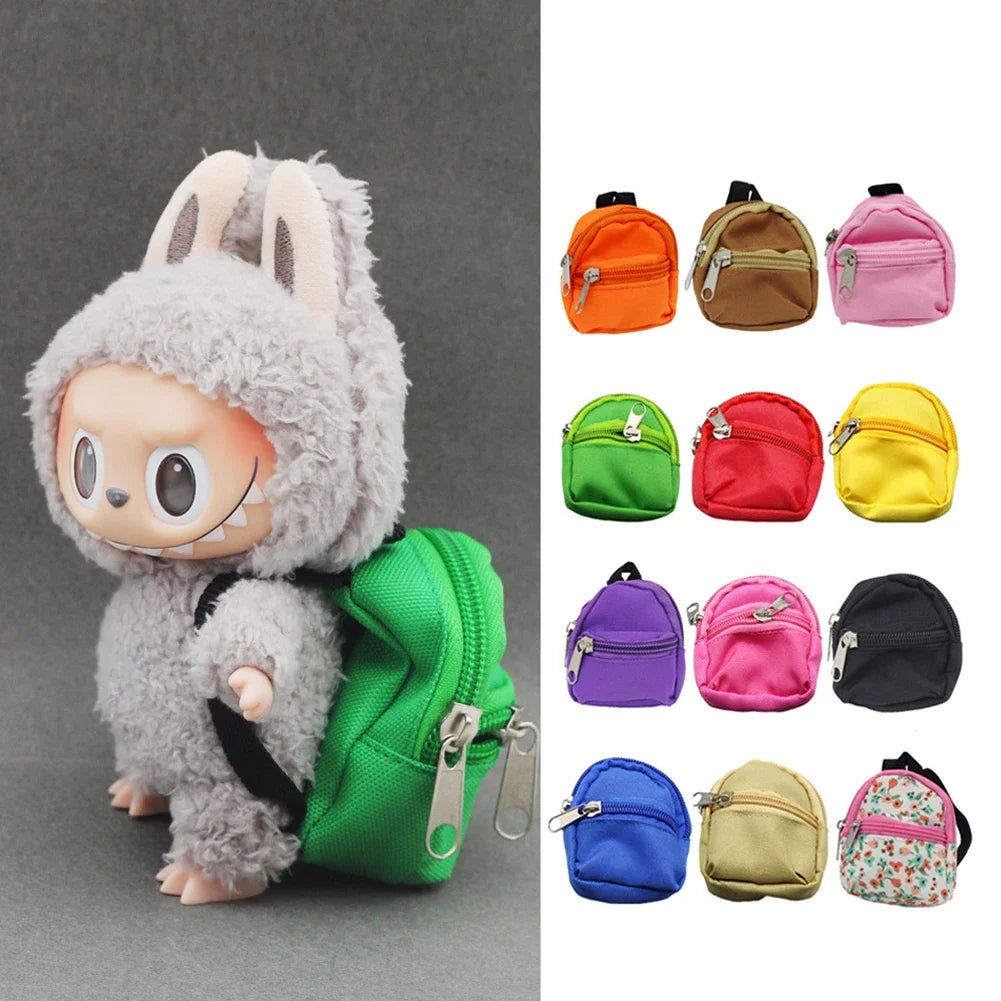 Labubu Doll Canvas Backpack 15/17cm – Cute and Collectible Accessory
