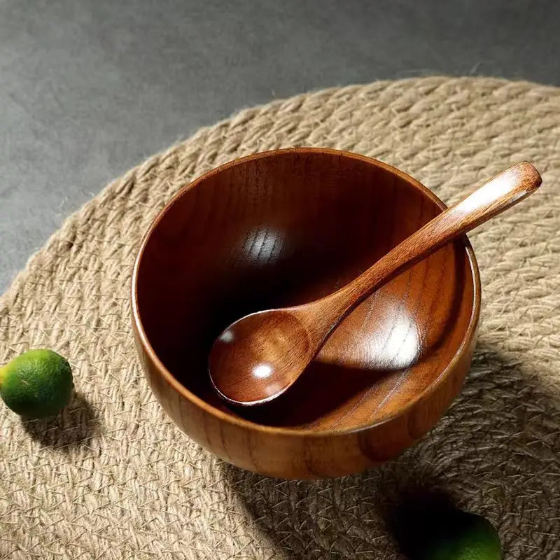 Japanese Wooden Bowls Jujube Wood