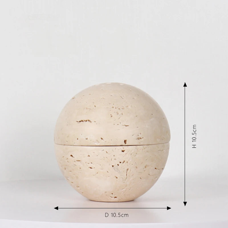 Travertine Incense Burner — Timeless Ritual for Calm Spaces