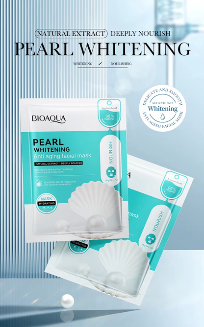 BIOAQUA Snail Hyaluronic Acid Face Masks – Deep Hydration & Anti-Ageing