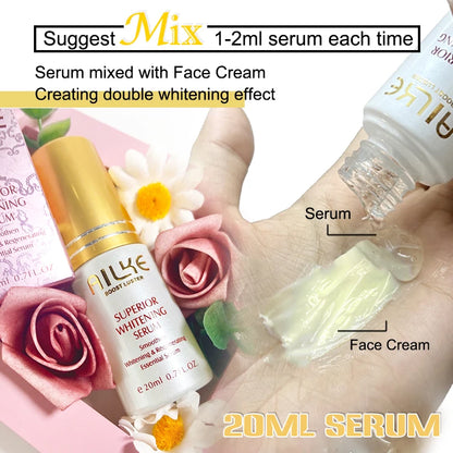 AILKE Collagen Face Cream – Anti-Wrinkle & Whitening Moisturiser -Hyaluronic Acid