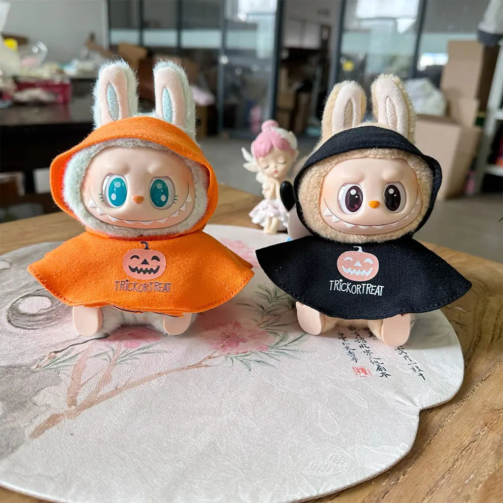 Set de Labubu de Halloween para coleccionistas: disfraz de calabaza y accesorios exclusivos