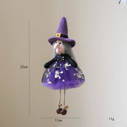 Halloween Pendants: Cat, Witch & Pumpkin