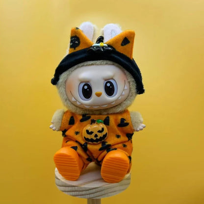 Labubu Halloween Pumpkin Outfit