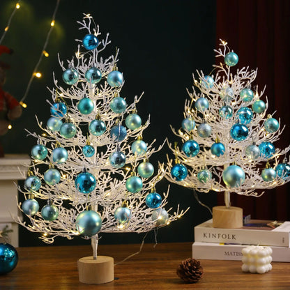 White Simulation LED Twig Christmas Tree