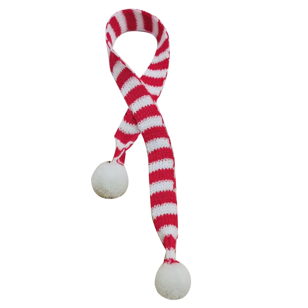 For 17cm Labubu V2 V1 Plush Idol Doll's Clothing  Christmas Cloak Sweater Hat Set Gift Labubu Clothes  Labubu ropa