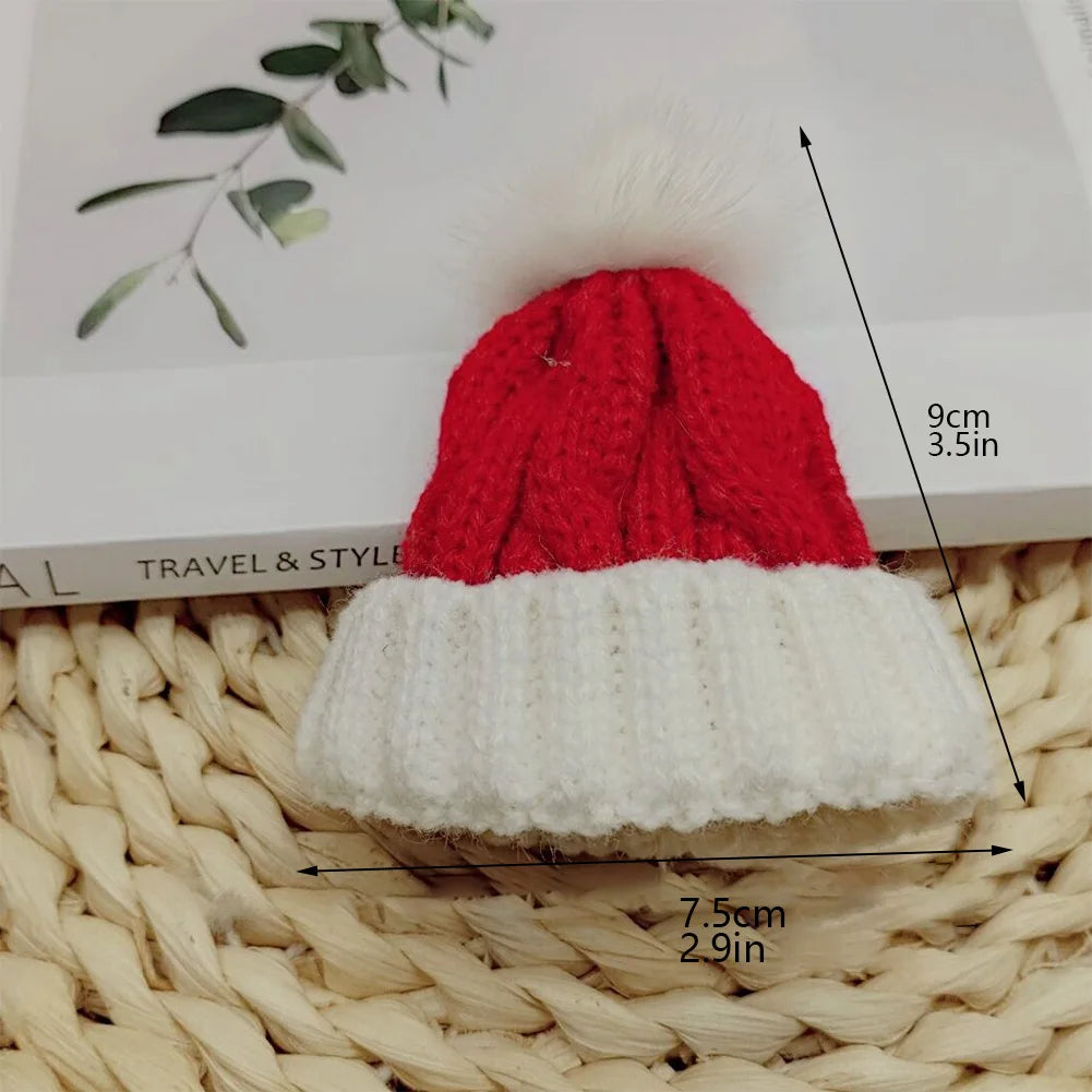 For 17cm Labubu V2 V1 Plush Idol Doll's Clothing  Christmas Cloak Sweater Hat Set Gift Labubu Clothes  Labubu ropa
