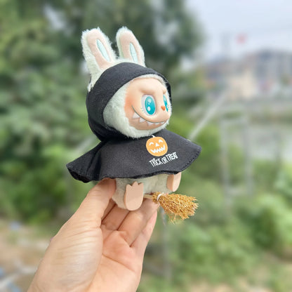 Set de Labubu de Halloween para coleccionistas: disfraz de calabaza y accesorios exclusivos