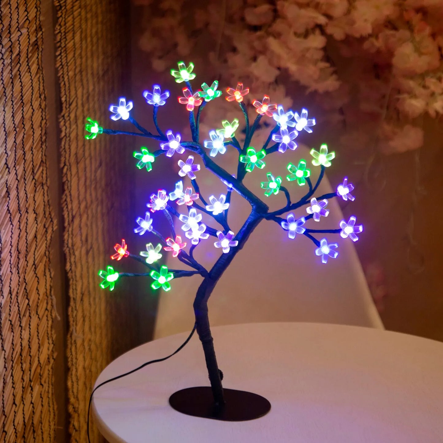 Festive Ambience: 40LED Cherry Blossom Tree Light