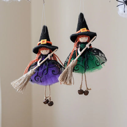 Halloween Pendants: Cat, Witch & Pumpkin