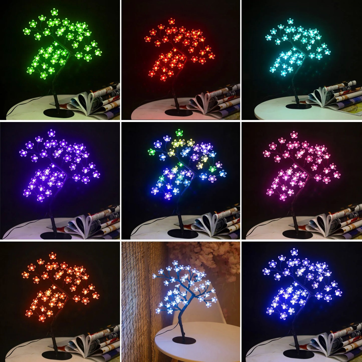 Festive Ambience: 40LED Cherry Blossom Tree Light