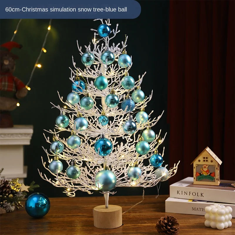 White Simulation LED Twig Christmas Tree