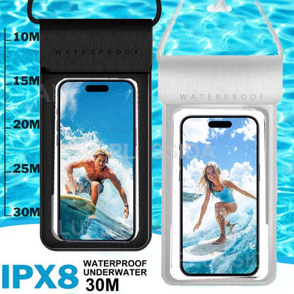Universal Waterproof Mobile Case – IPX8 Underwater Pouch for All Phones