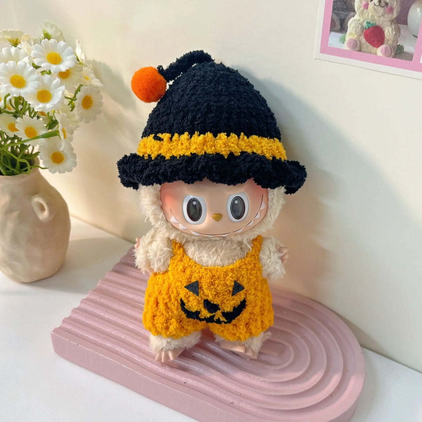 Labubu Halloween Pumpkin Outfit