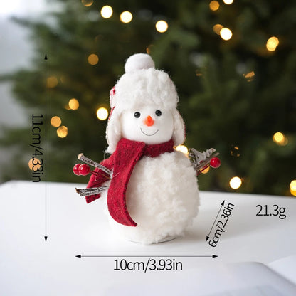 Hygge Plush Snowman Doll – Cosy Christmas Decoration and Perfect Festive Gift
