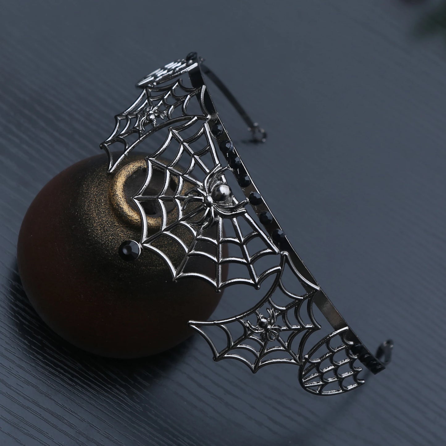 Gothic Spider Web Crown - Transform Into Dark Royalty Instantly