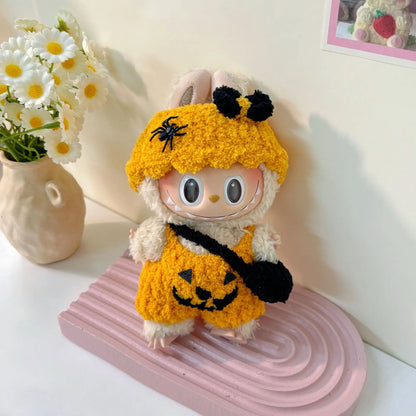 Labubu Halloween Pumpkin Outfit