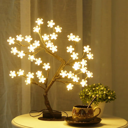 Festive Ambience: 40LED Cherry Blossom Tree Light