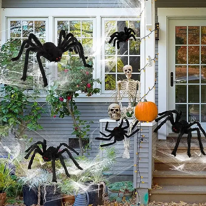 Giant Spider Web Horror Decoration