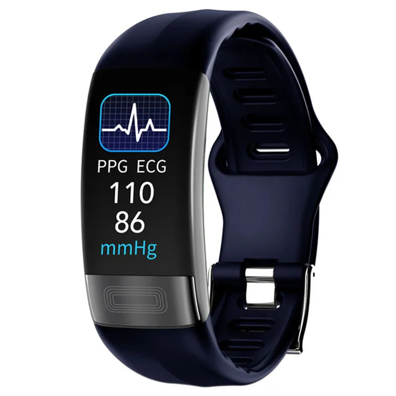 Advanced ECG+PPG Fitness Smartwatch – All-in-One Health Tracker for Men & Women