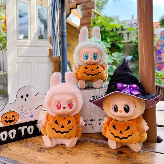 Labubu Halloween Pumpkin Outfit