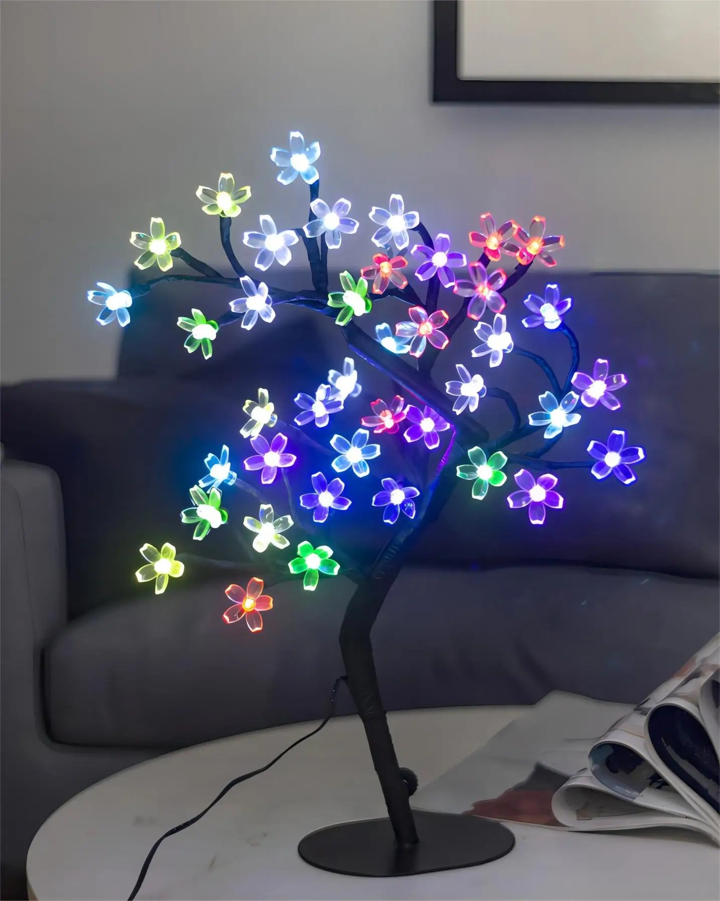 Festive Ambience: 40LED Cherry Blossom Tree Light
