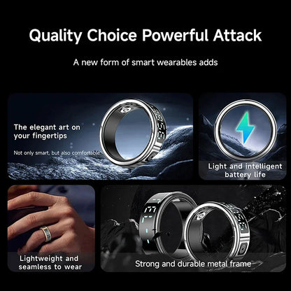 Xiaomi SR08 Smart Fitness Ring – Heart Rate, SpO2 & Sleep Tracker