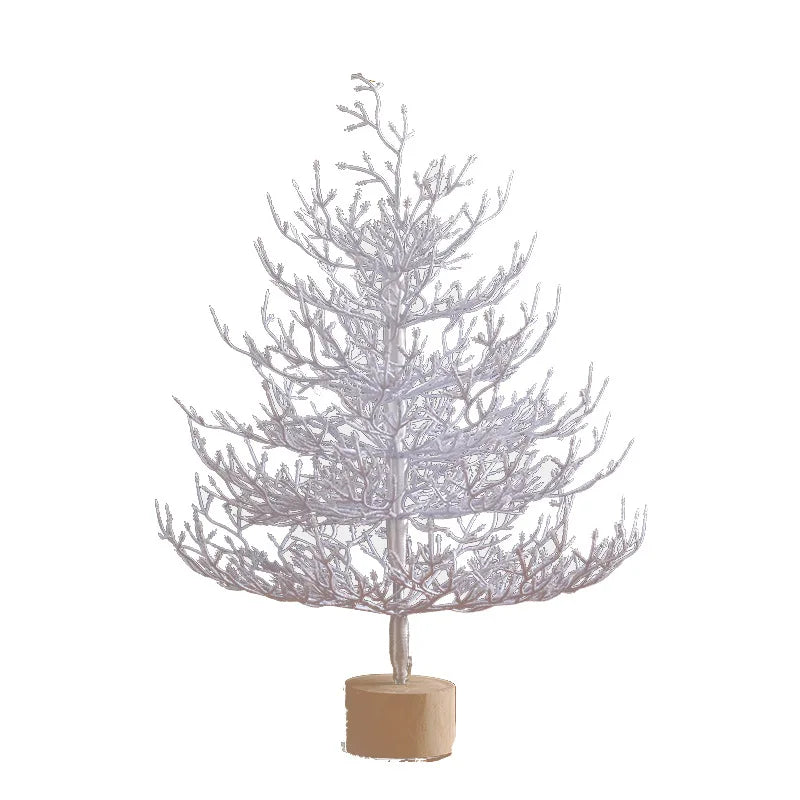 White Simulation LED Twig Christmas Tree