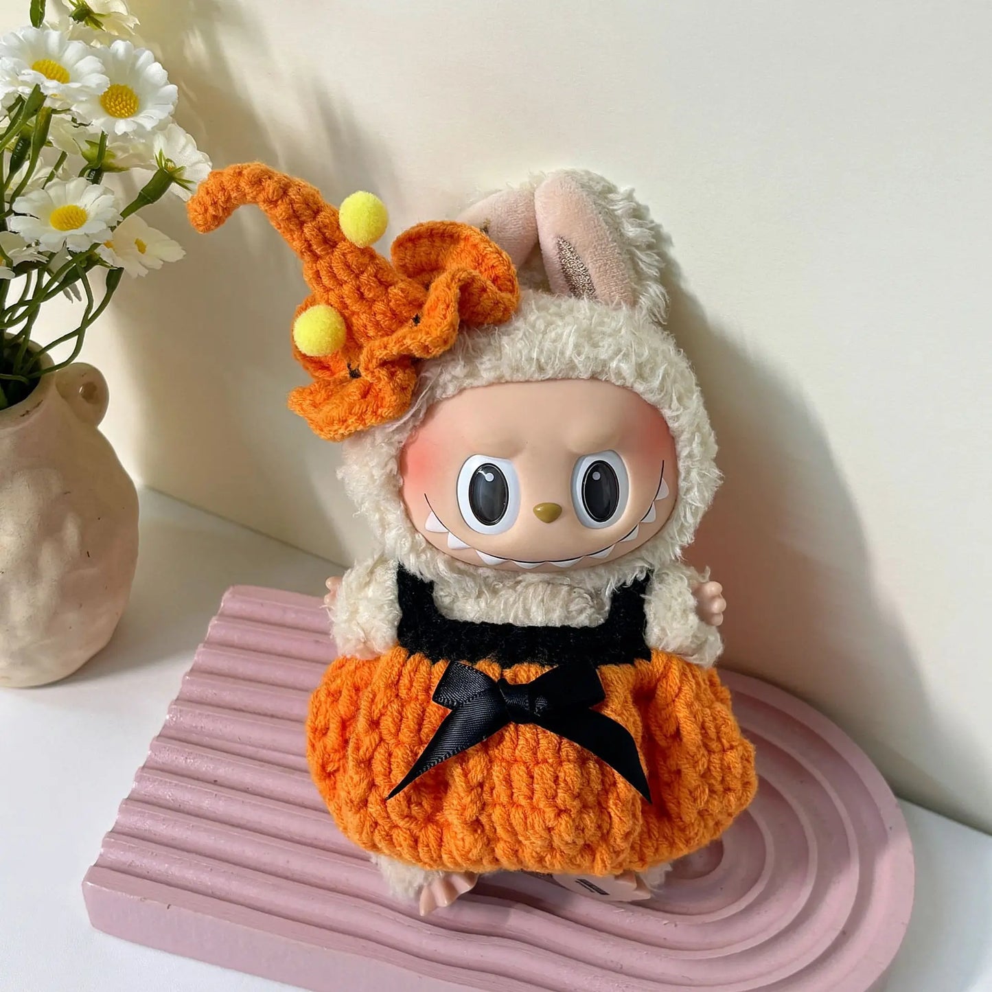 Labubu Halloween Pumpkin Outfit